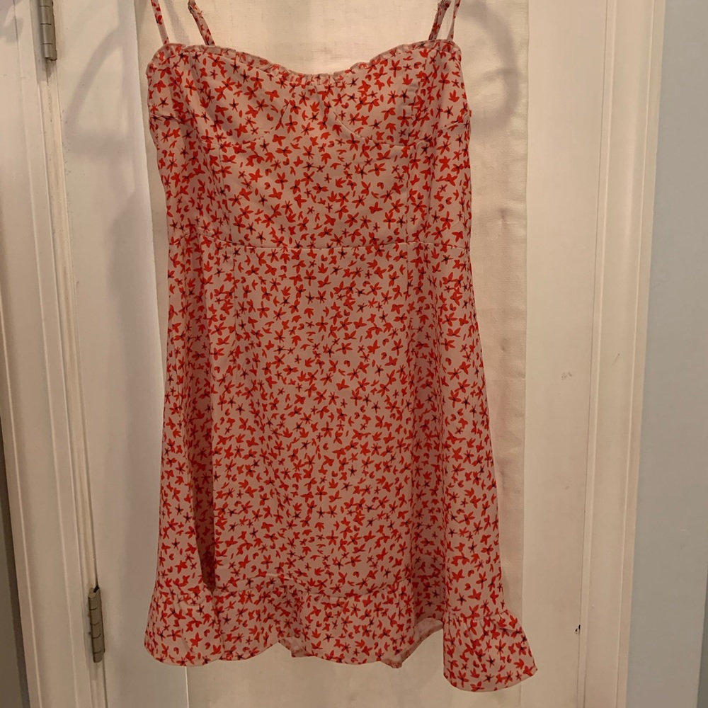 Princess Polly Pink and Red Mini Dress